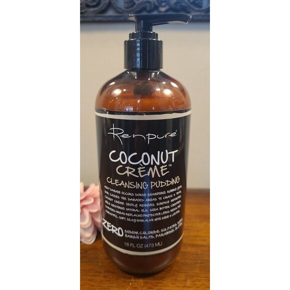 Renpure Coconut Creme CLEANSING PUDDING 16 oz New Discontinued Multiple Avail - Picture 2 of 11
